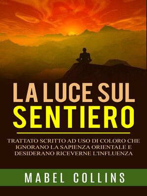 cover image of La luce sul sentiero